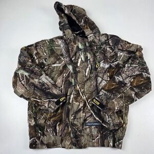 Scent Blocker Cold Fusion Realtree Camo Hunting Jacket Mens Large Hooded